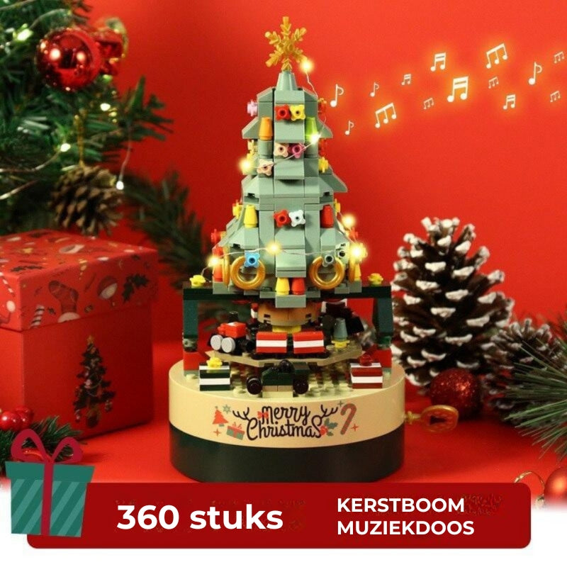 Bewegende Bouwsteen Kerstboom