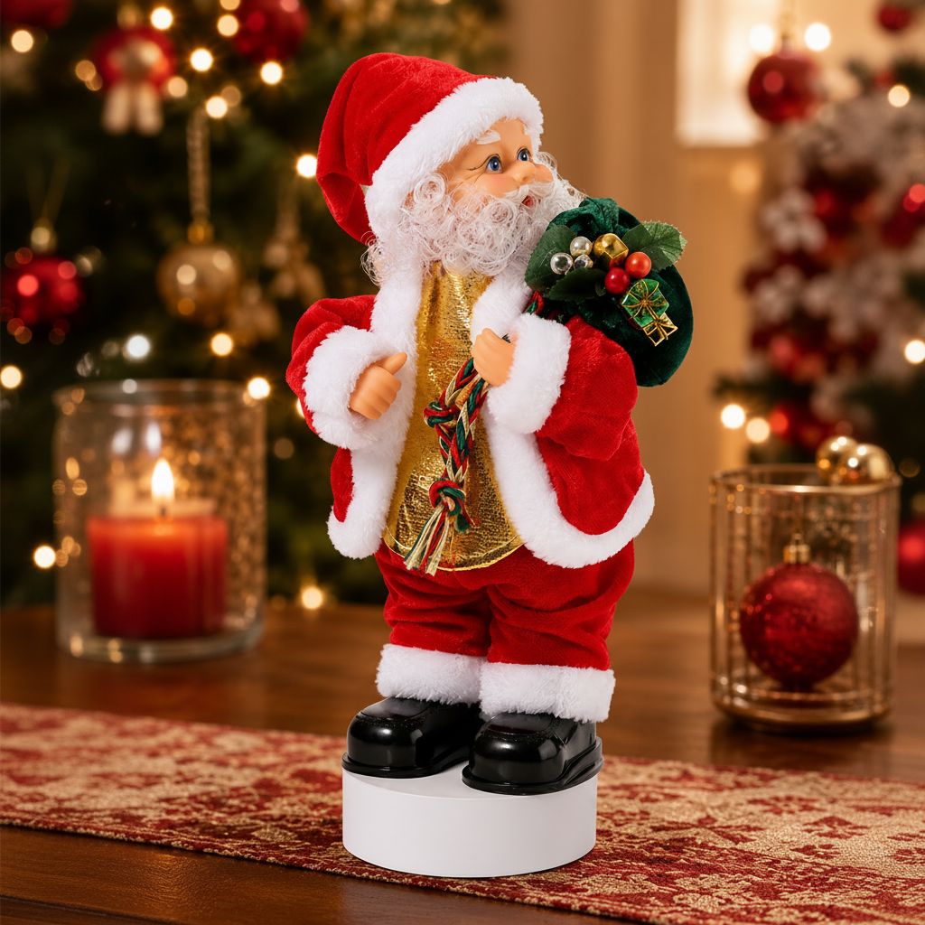 Dansende Kerstman met Muziek