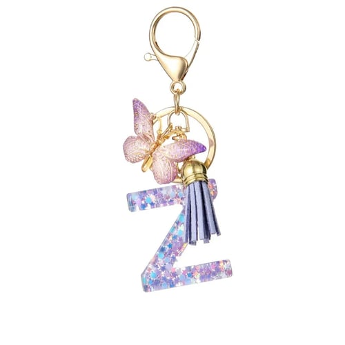 Vlinderletter Sleutelhanger, Levendig, Duurzaam En Lichtgewicht Cadeau