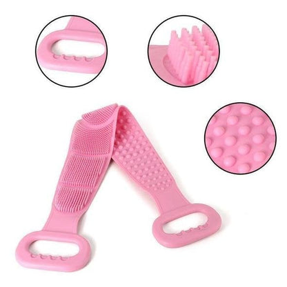 Siliconen Rugscrubber
