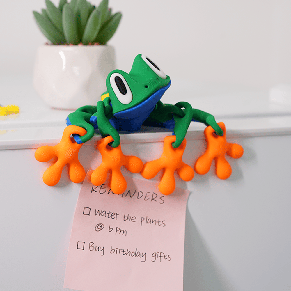 🐸 Magnetische Kikker Koelkastmagneet