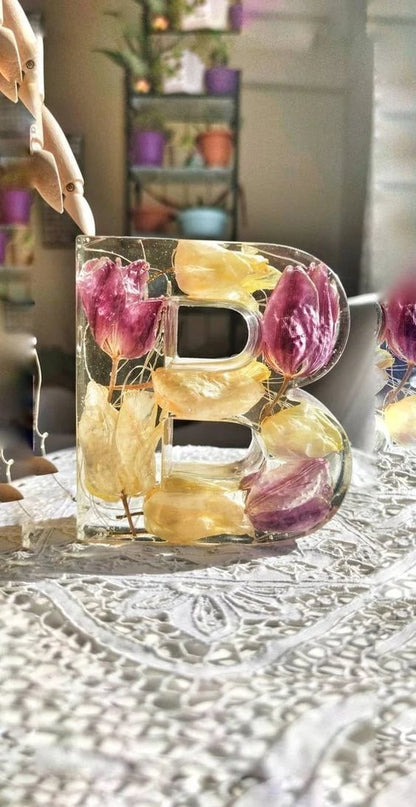 🎁Handgemaakte Bloemenharsletters LED