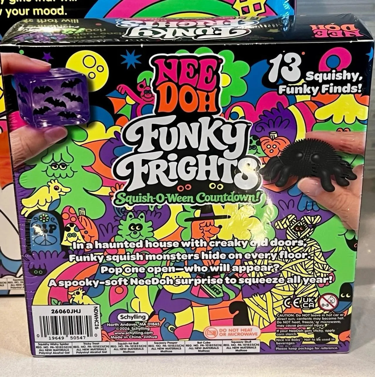 Halloween Funky Frights Squishies Aftelkalender
