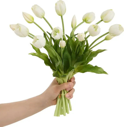 Everbloem Tulpen – Echt gevoel natuurgetrouwe kunsttulpen (15st)