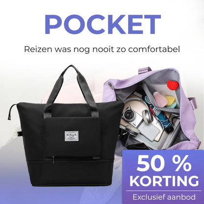 Pocket® Opvouwbare Reistas Zakformaat