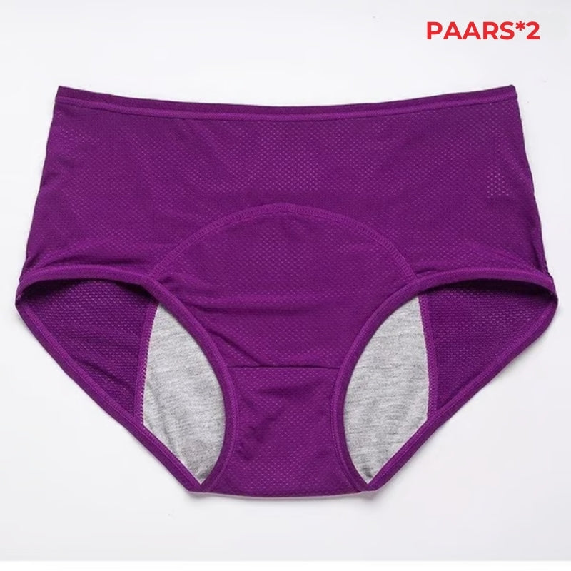 Hoge taille Lekvrije Broekjes (set van 2 onderbroeken)