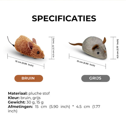🐭 Interactief, bewegend muisspeeltuig voor katten
