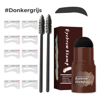 Perfect Brows Set sjablonen en stiften