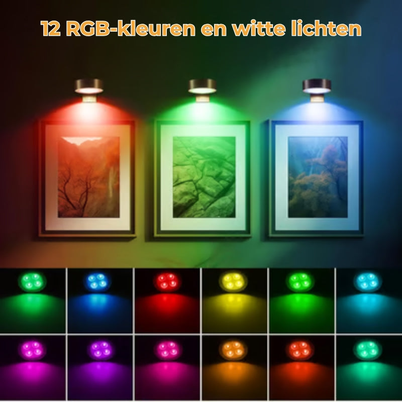 🖼️💡Magnetische schilderijlamp met 13 verlichtingsstanden