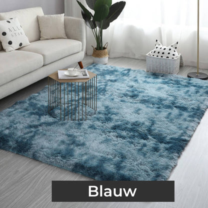Pluche Tapijt van Zijde en Wol
