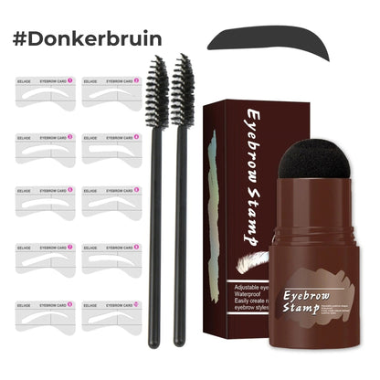 Perfect Brows Set sjablonen en stiften