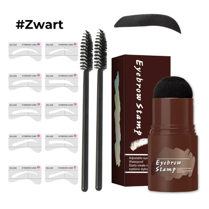 Perfect Brows Set sjablonen en stiften