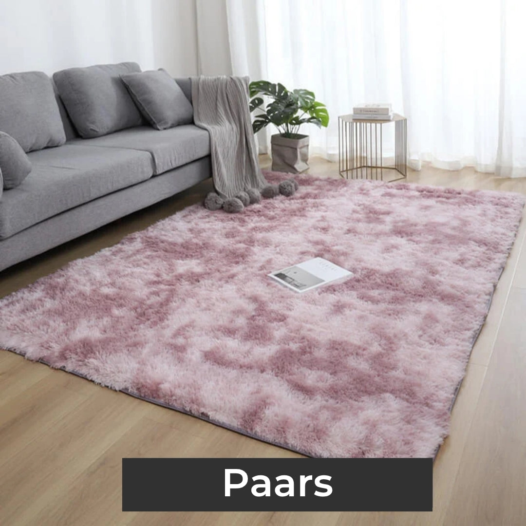 Pluche Tapijt van Zijde en Wol