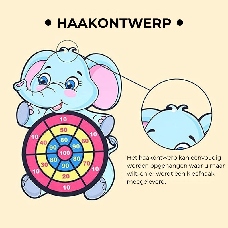 Cartoon Dartbordspellen