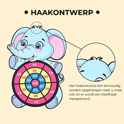 Cartoon Dartbordspellen