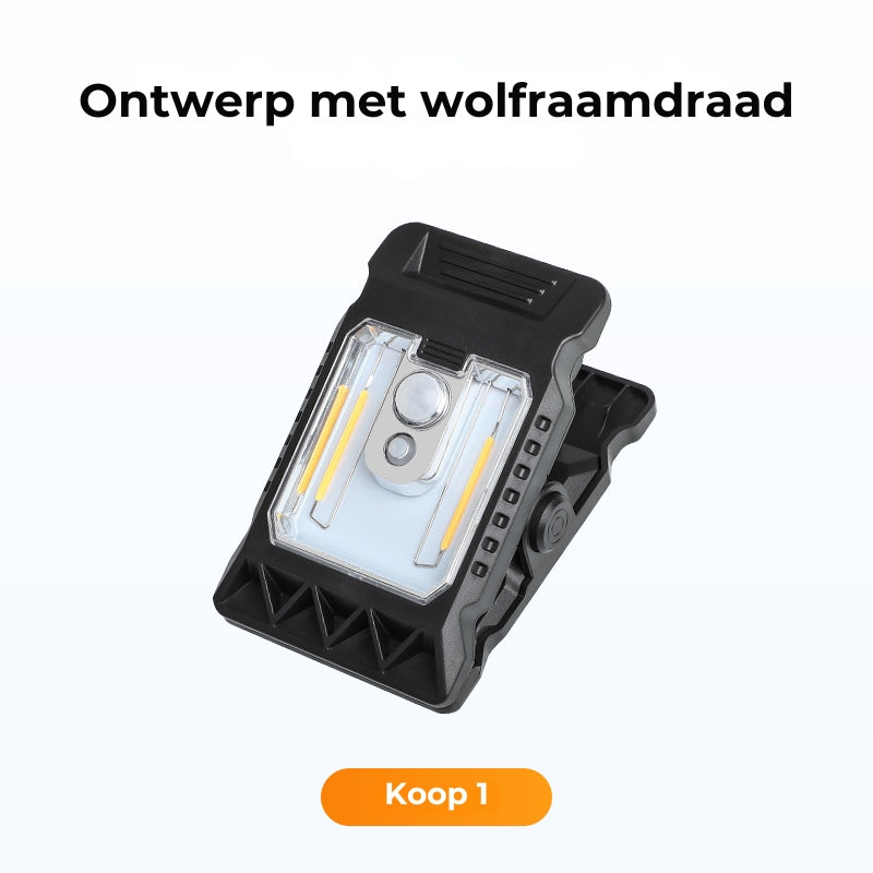 Solar Buitenlamp met Klem en Bewegingssensor