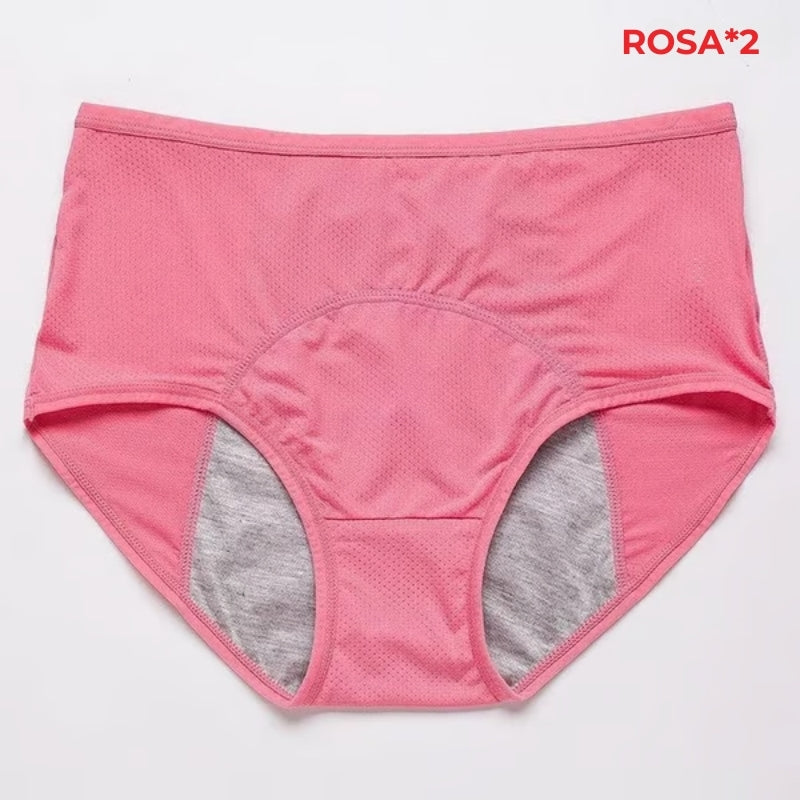 Hoge taille Lekvrije Broekjes (set van 2 onderbroeken)