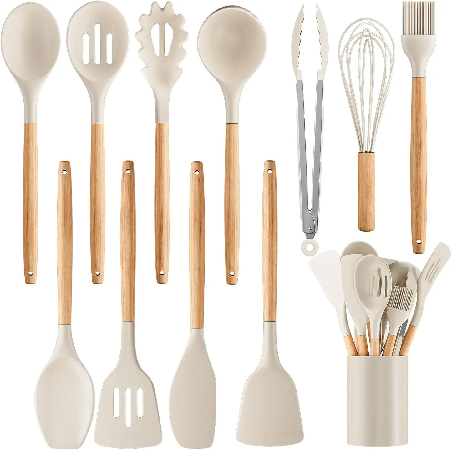 NordicKitchen – Stijlvolle siliconen set voor in de keuken (12-delig)