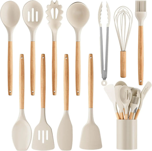NordicKitchen – Stijlvolle siliconen set voor in de keuken (12-delig)