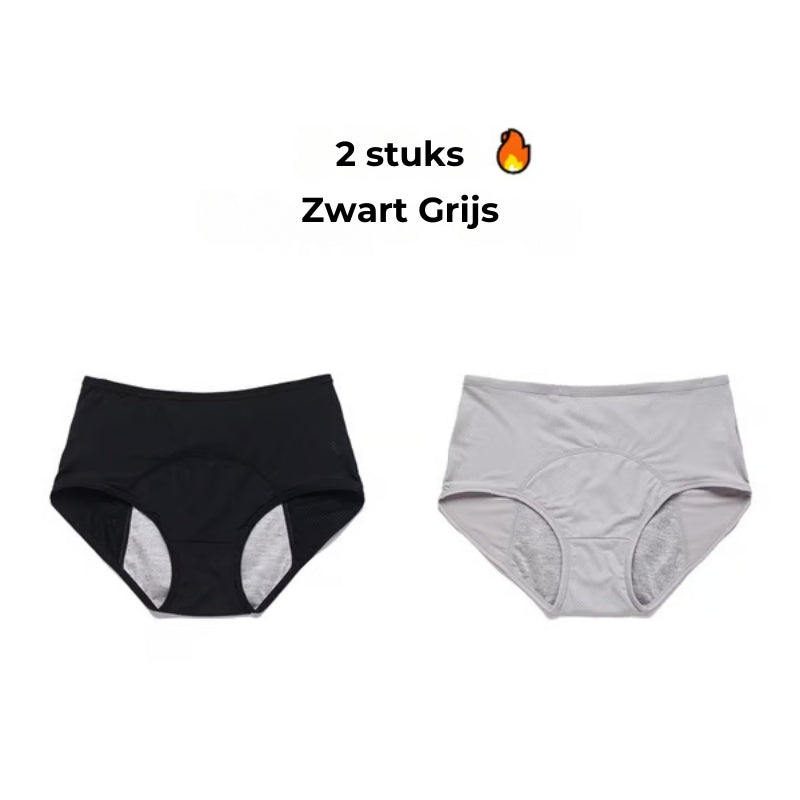 Hoge taille Lekvrije Broekjes (set van 2 onderbroeken)