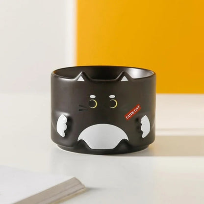 Stapelbare Keramische Kattenmokken