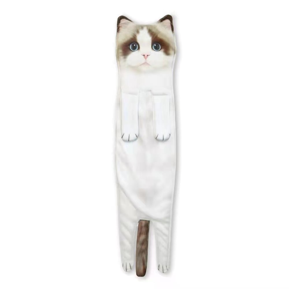 Grappige Kattenhanddoek