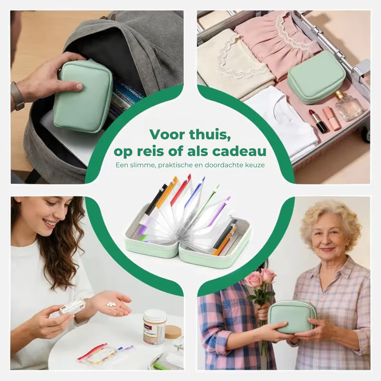 Set Waterdichte Pillenzakjes