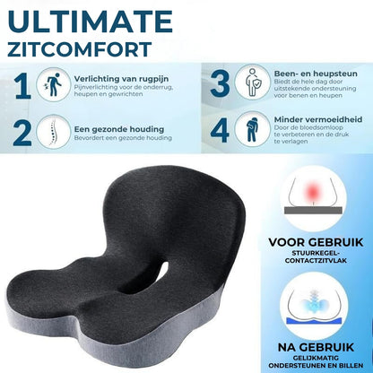 Comfortabele Anti-Slipzitting van Traagschuim