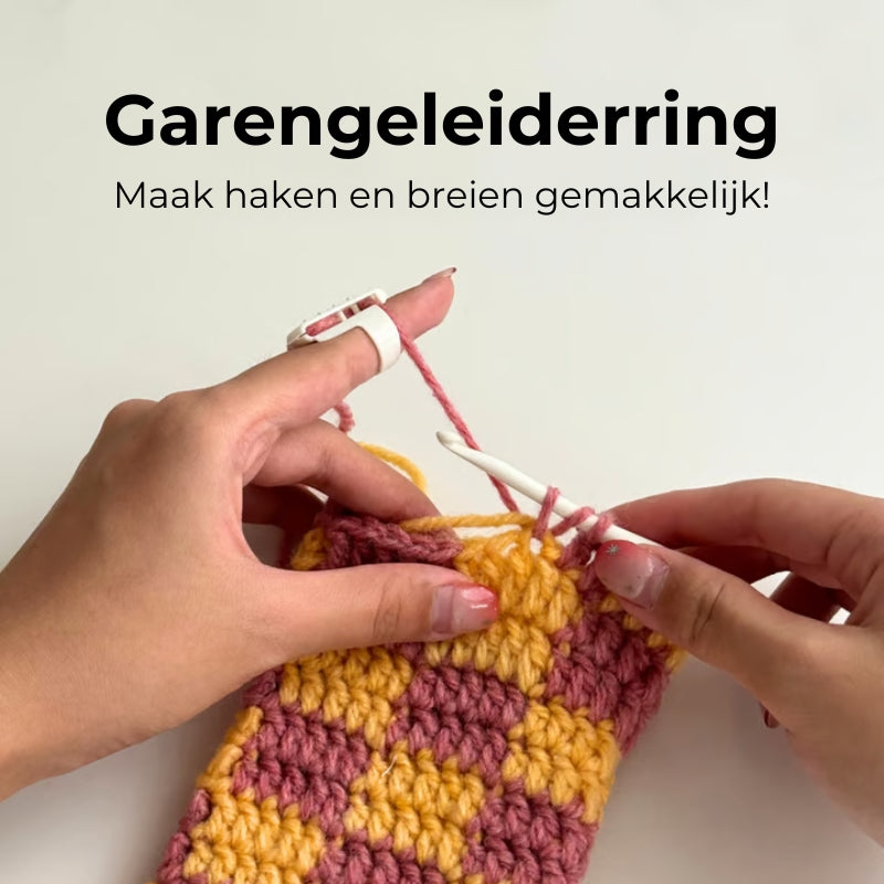 Garengeleiderring - Haak- en Breigereedschap - 5 Stuks