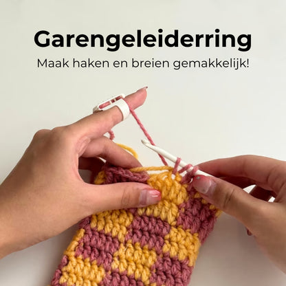 Garengeleiderring - Haak- en Breigereedschap - 5 Stuks