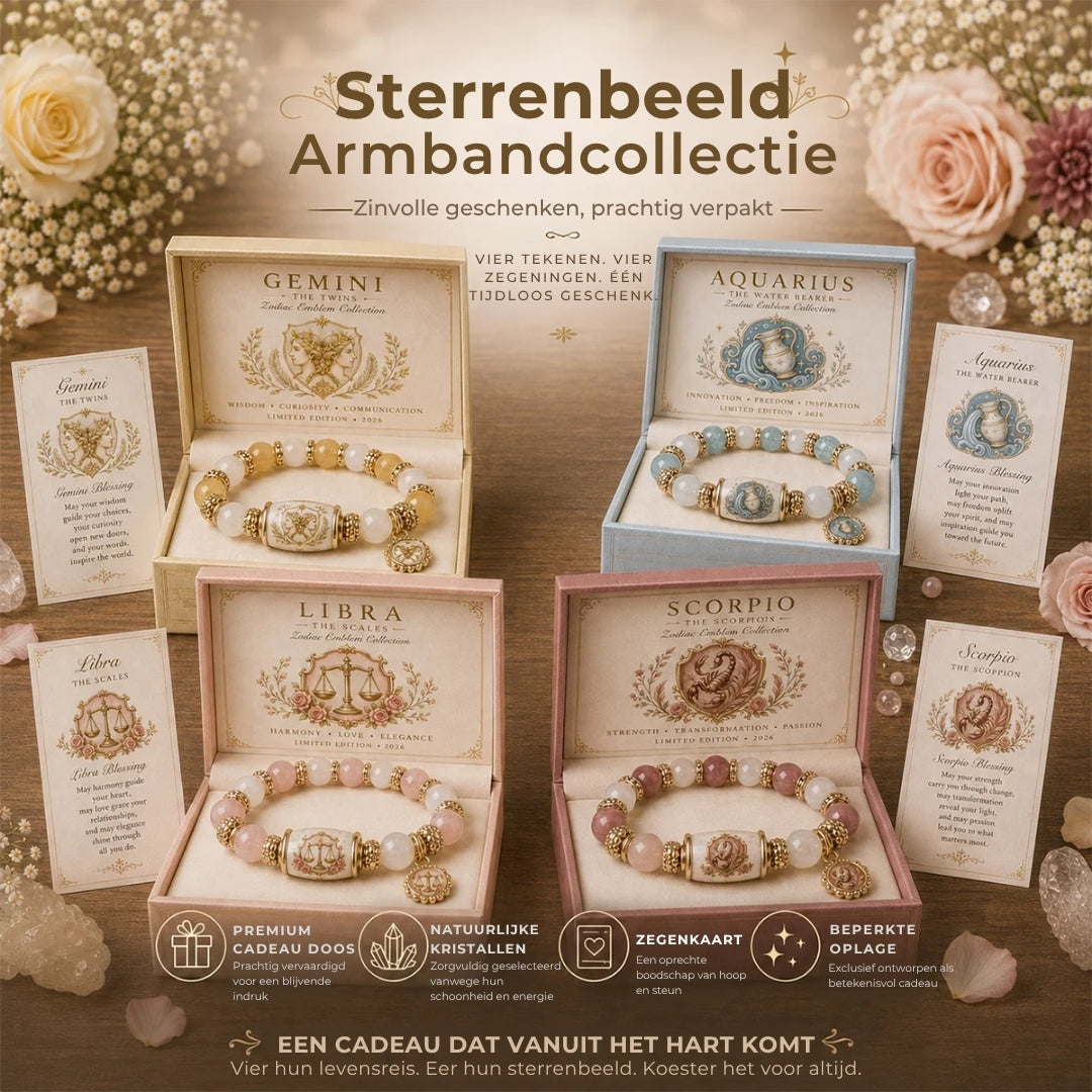 Sterrenbeeld Armbandcollectie - Incl. Geschenkdoosje
