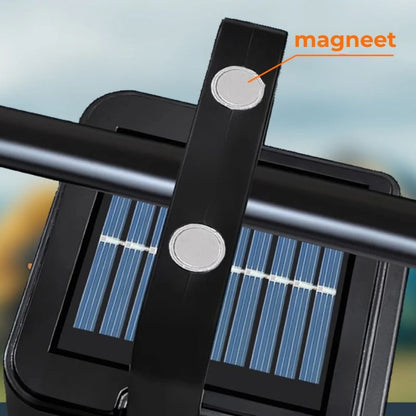 Draagbare Kampeerlamp op Zonne-Energie met 4 Verlichtingsstanden