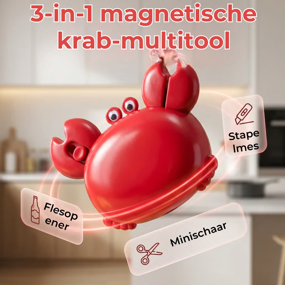 3-in-1 Magnetische Krab Flesopener