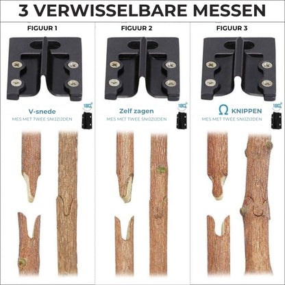 2-in-1 Entgereedschap: snoeischaar