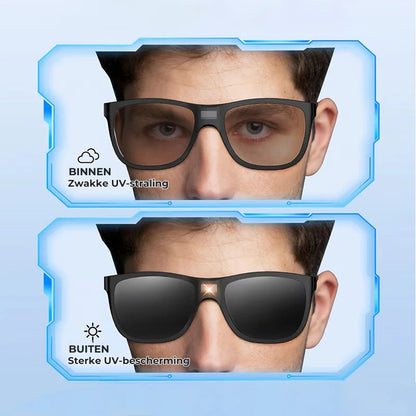 🕶️Gepolariseerde Zonnebril Met Lichtsensortechnologie💥