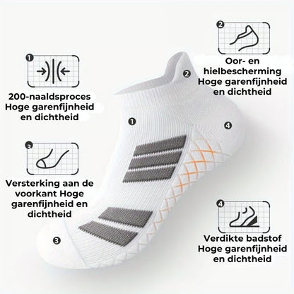 Unisex Enkelsokken – Antislip, Ademend & Perfect voor Sport