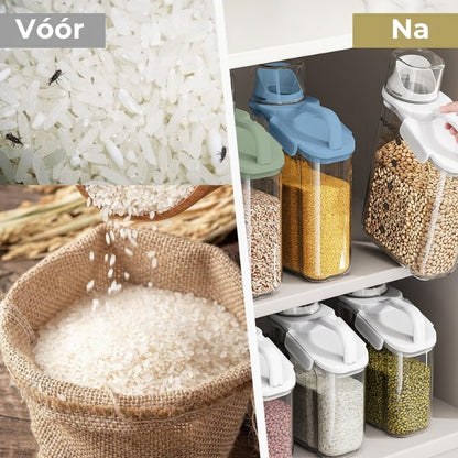 Luchdicht Voedselbewaarbakje