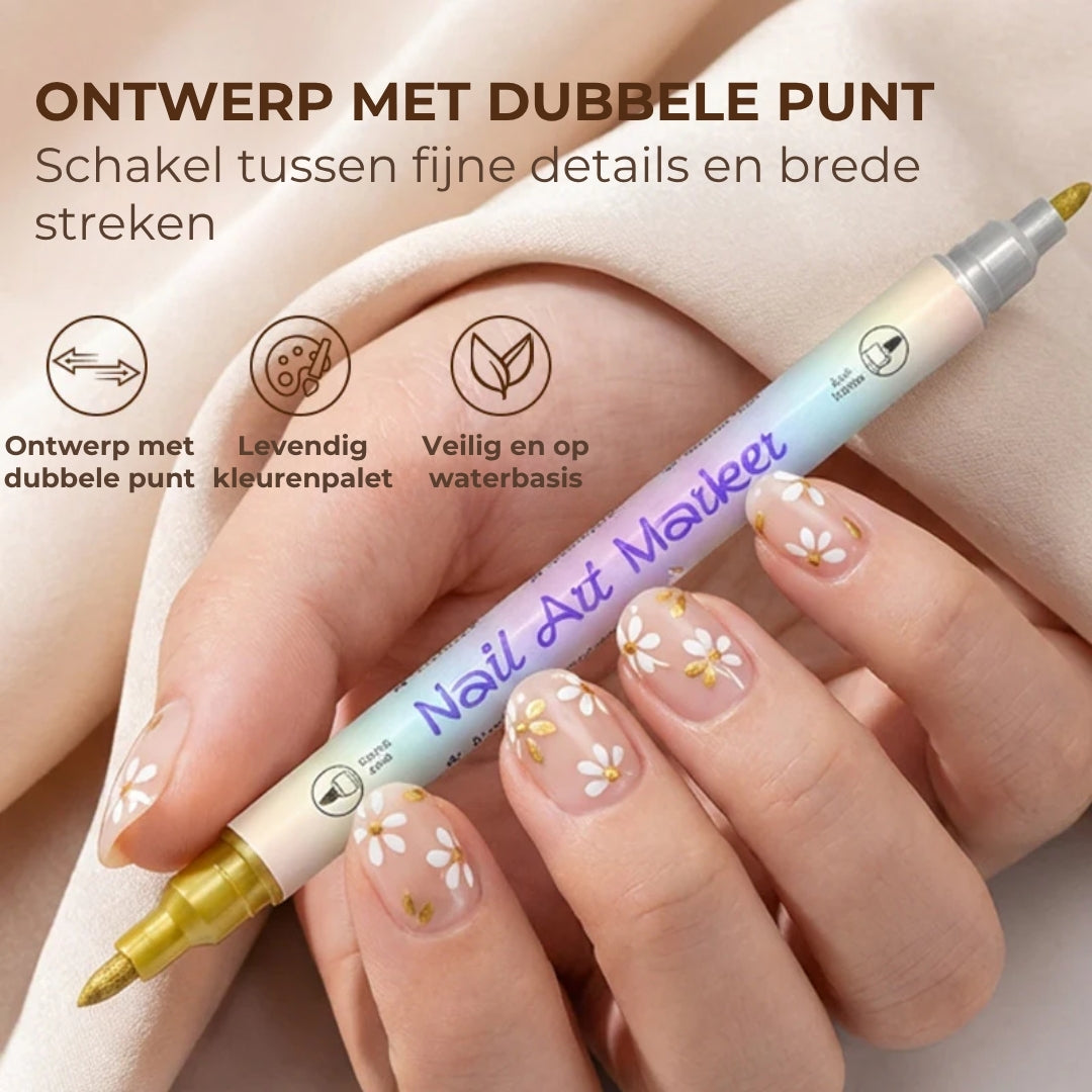 Dubbelzijdige Nagelkunstpen Set (12/24 Stuks)