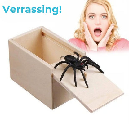 Grappige Spinnendoos