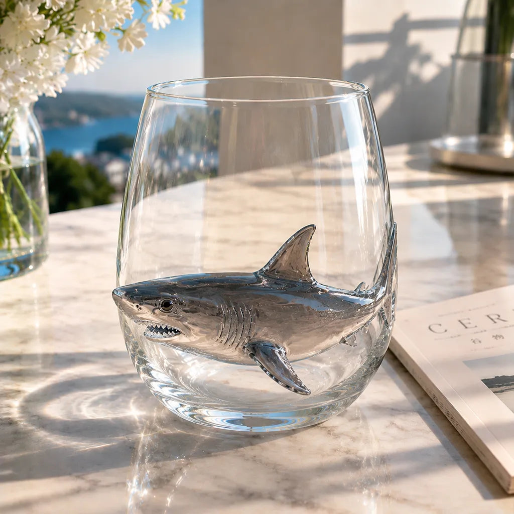3D Zeedieren Glas