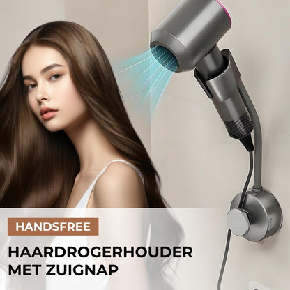 Haardrogerhouder met Sterke Zuignap