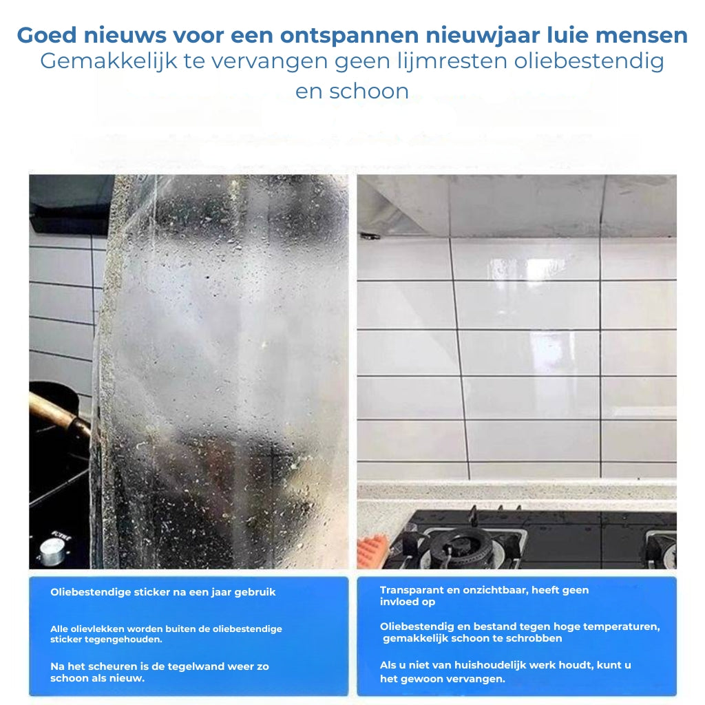 Oliebestendige Wandbeschermingsfolie