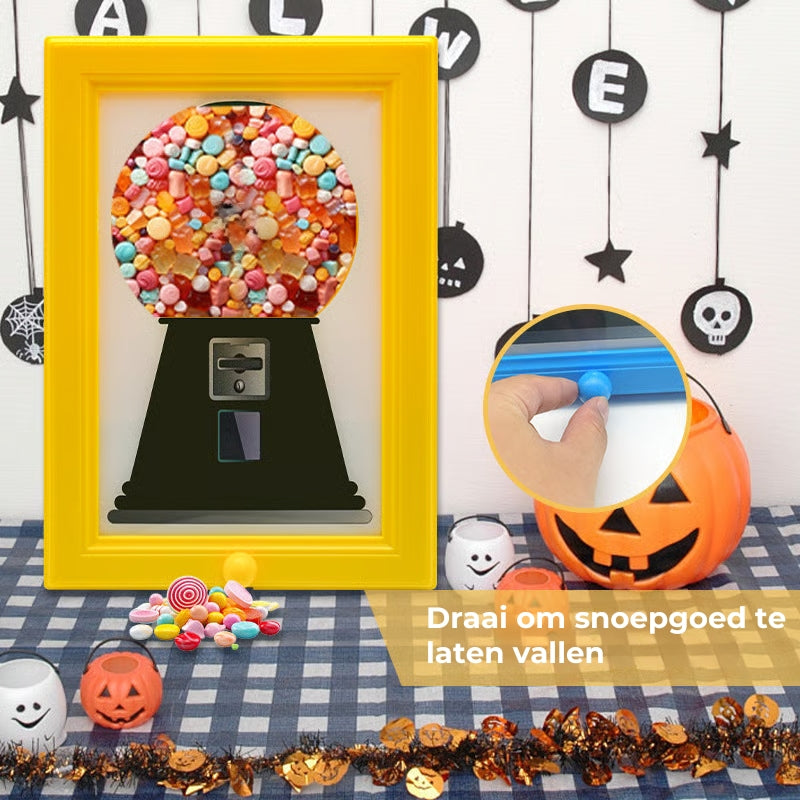 🍬Zeldzaam Vintage Handy Candy Frame - Hangende Snoepautomaat Kunst