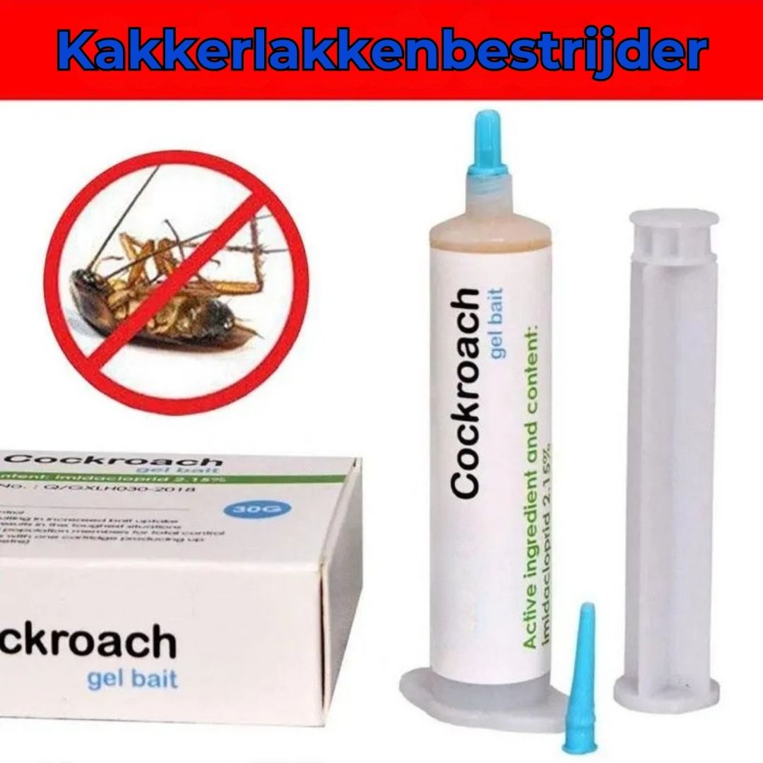 Verdelgingsgel tegen Kakkerlakken