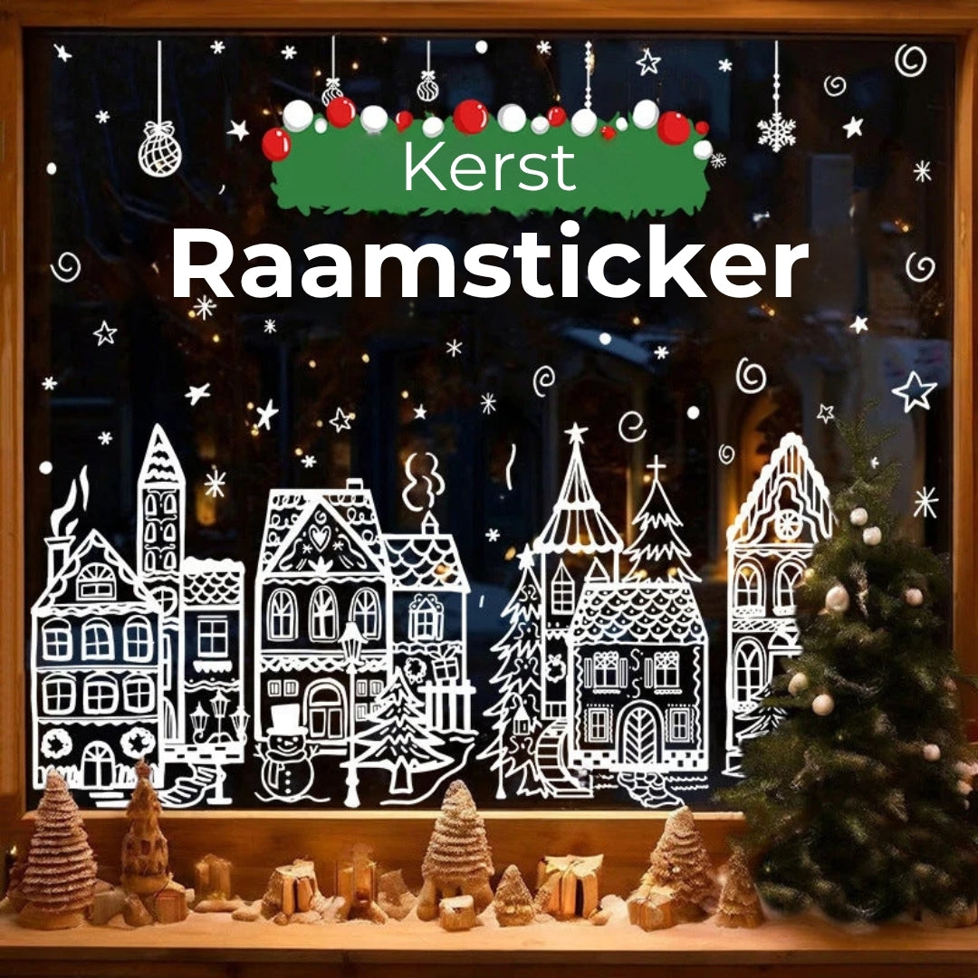 Kerst Raamstickerset - 78 Stuks