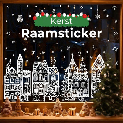 Kerst Raamstickerset - 78 Stuks