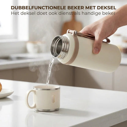 Roestvrijstalen Thermos met Mok