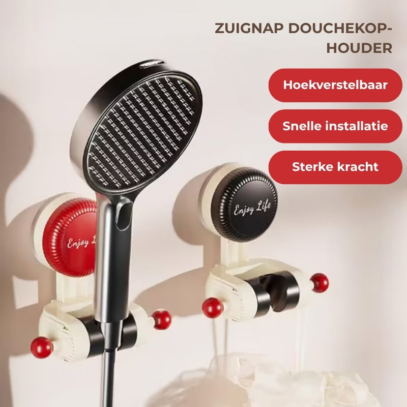 Verstelbare Douchekop-houder Met Zuignap