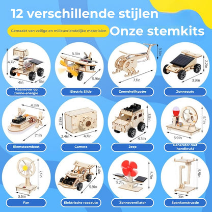 Robotica-bouwset zonder gereedschap