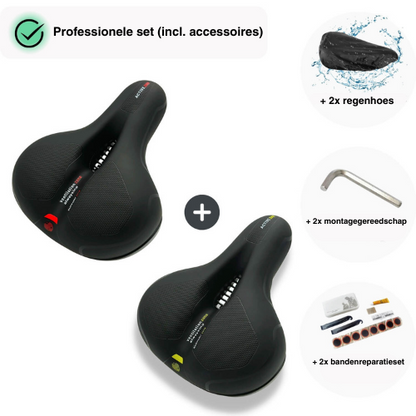 Comfortabel Fietszadel Met Schokdemping